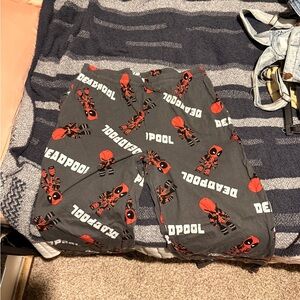 Marvel Red and Black Graphic Lounge Pants